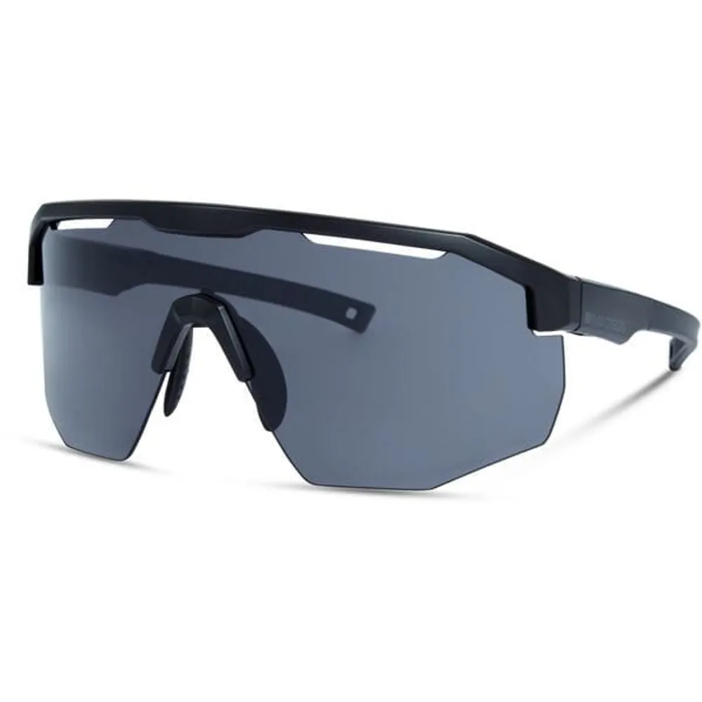 uPRISE Bikes Madison Cipher Sunglasses - Matt Black/Black Mirror Lens | Price match, 365 day returns, 18-Month Warranty, Finance Available & Free UK Delivery