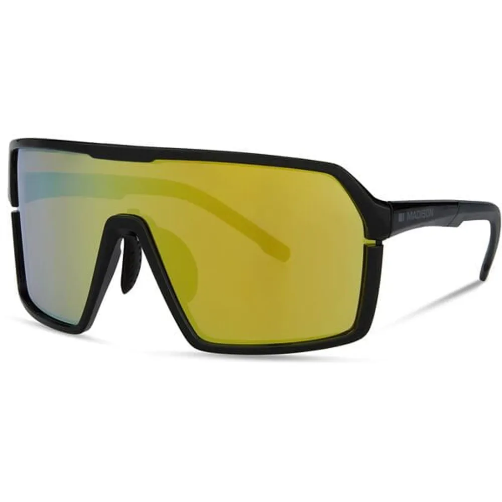 uPRISE Bikes Madison Crypto 3 Lens Pack Sunglasses - Gloss Black | Price match, 365 day returns, 18-Month Warranty, Finance Available & Free UK Delivery