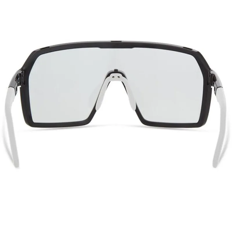Madison Crypto Sunglasses - Gloss Black - Clear Lens-2