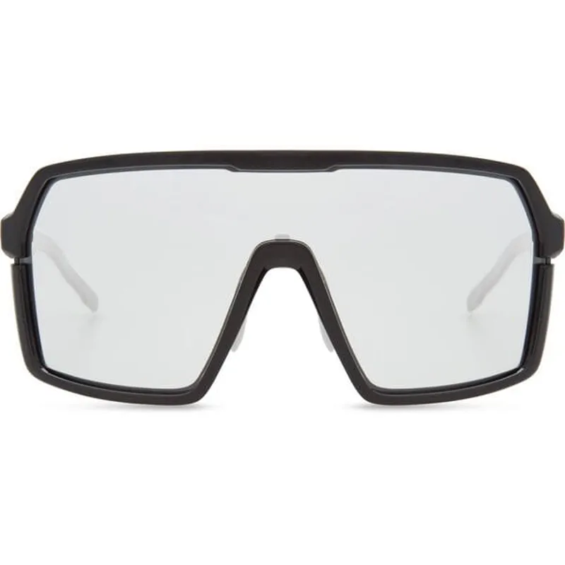 Madison Crypto Sunglasses - Gloss Black - Clear Lens-3