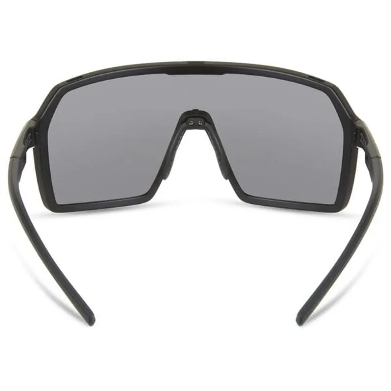 Madison Crypto Sunglasses - Matt Black/Black Mirror Lens-2