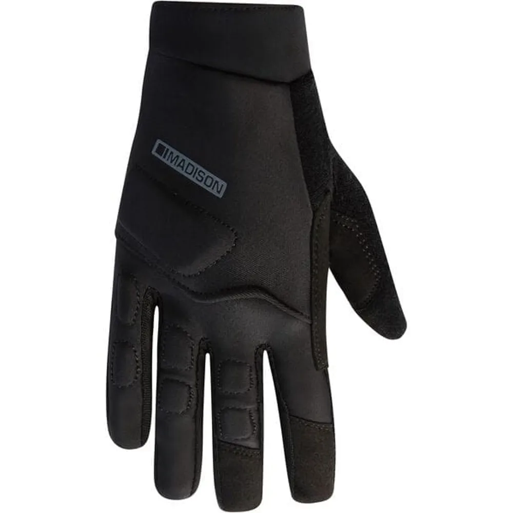 uPRISE Bikes Madison Zenith Long Finger Gloves - Black | Price match, 365 day return s, 18-Month Warranty, Finance Available & Free UK Delivery