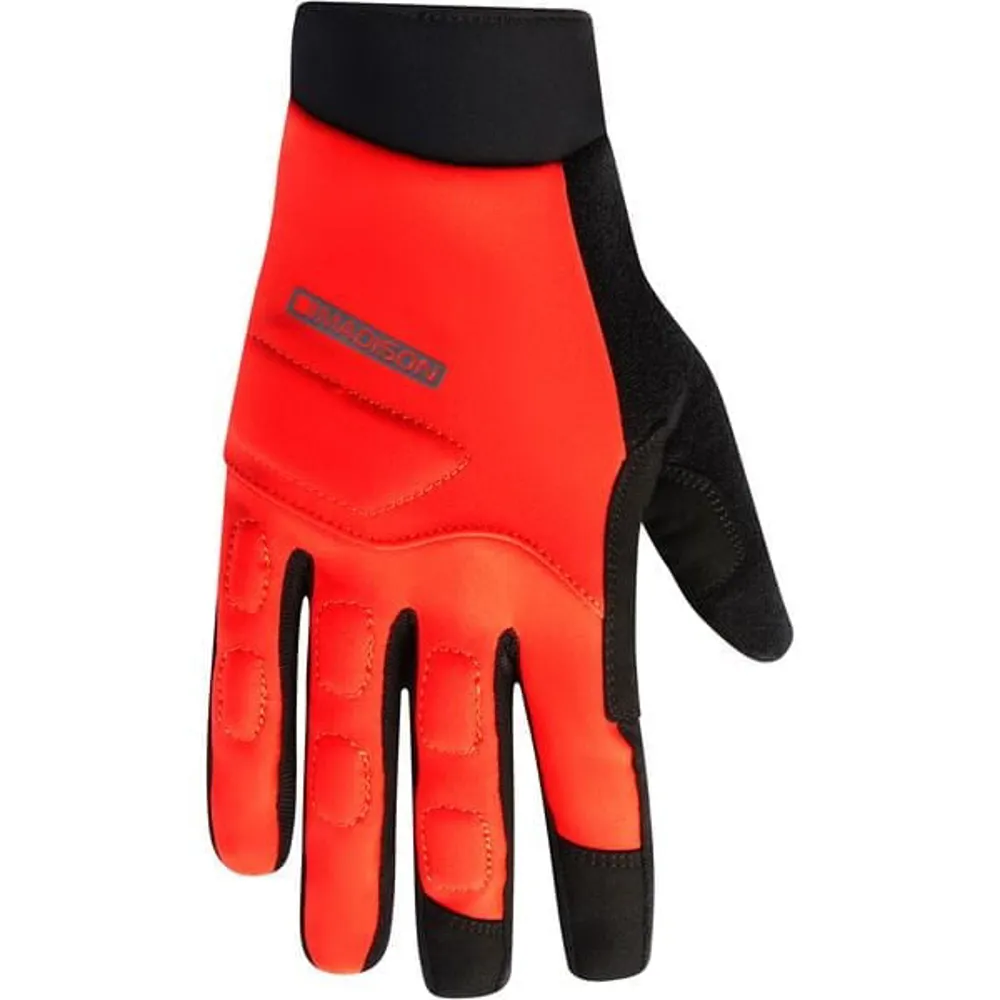 uPRISE Bikes Madison Zenith Long Finger Gloves - Chilli Red | Price match, 365 day return s, 18-Month Warranty, Finance Available & Free UK Delivery