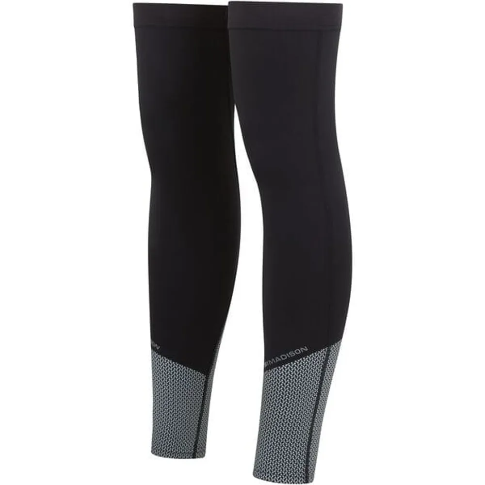 uPRISE Bikes Madison DTE Stellar Tech Isoler Thermal Leg Warmers - Black | Price match, 365 day return s, 18-Month Warranty, Finance Available & Free UK Delivery