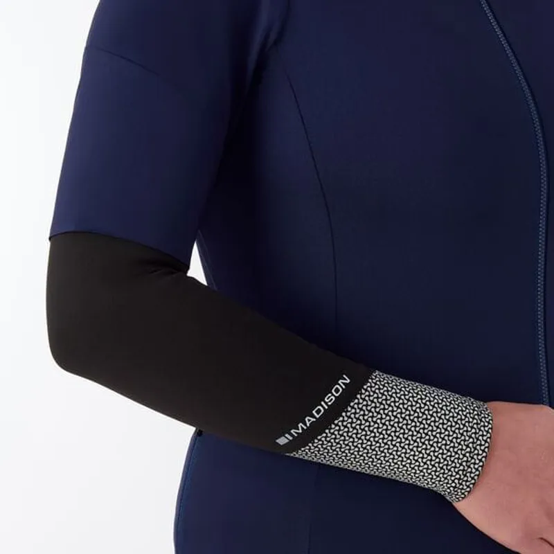 Madison DTE Stellar Tech Isoler Thermal Arm Warmers - Black-2