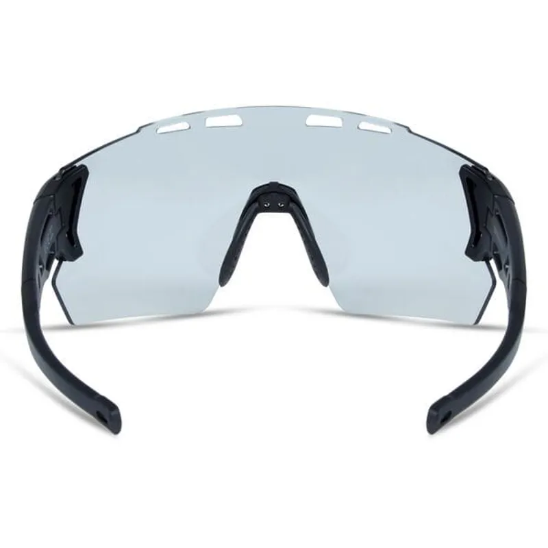 Madison Stealth Sunglasses - Matt Black - Photochromic Lens-2