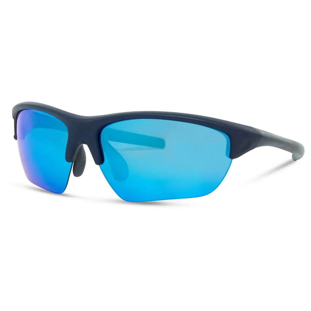 uPRISE Bikes Madison Mission II Sunglasses - Ink Navy/Blue Mirror Lens | Price match, 365 day returns, 18-Month Warranty, Finance Available & Free UK Delivery