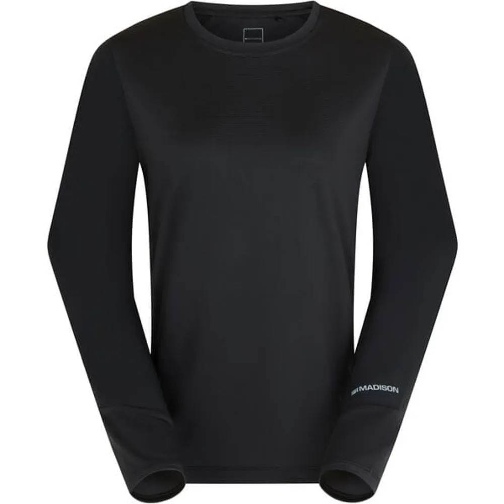 uPRISE Bikes Madison Flux Trail Women's Long Sleeve Jersey - Black | Price match, 365 day return s, 18-Month Warranty, Finance Available & Free UK Delivery