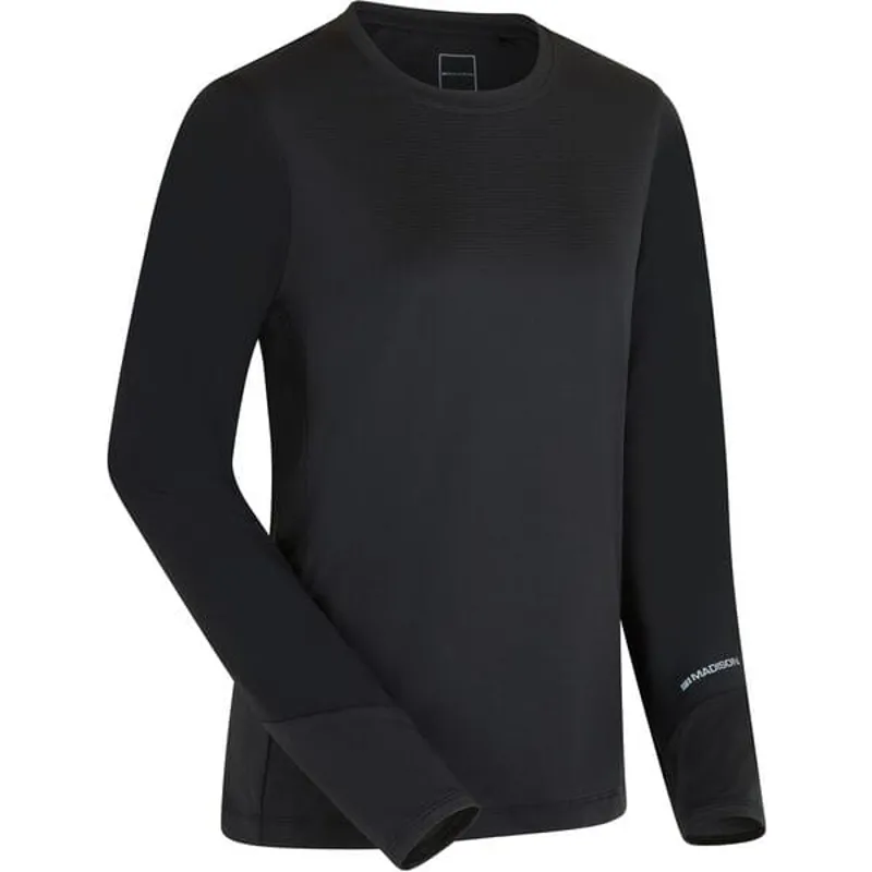 Madison Flux Trail Women's Long Sleeve Jersey - Black-1