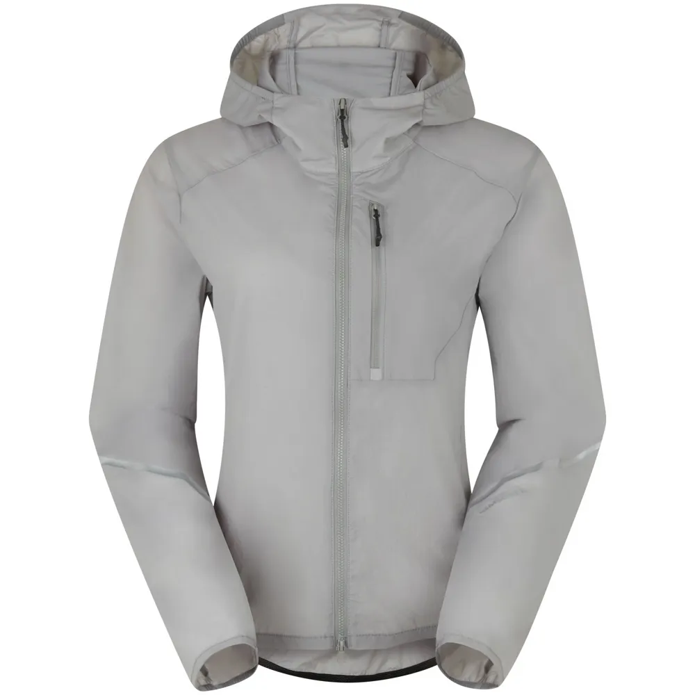 uPRISE Bikes Madison Roam Lightweight Windproof Packable Women's Jacket - Magnesium | Price match, 365 day return s, 18-Month Warranty, Finance Available & Free UK Delivery