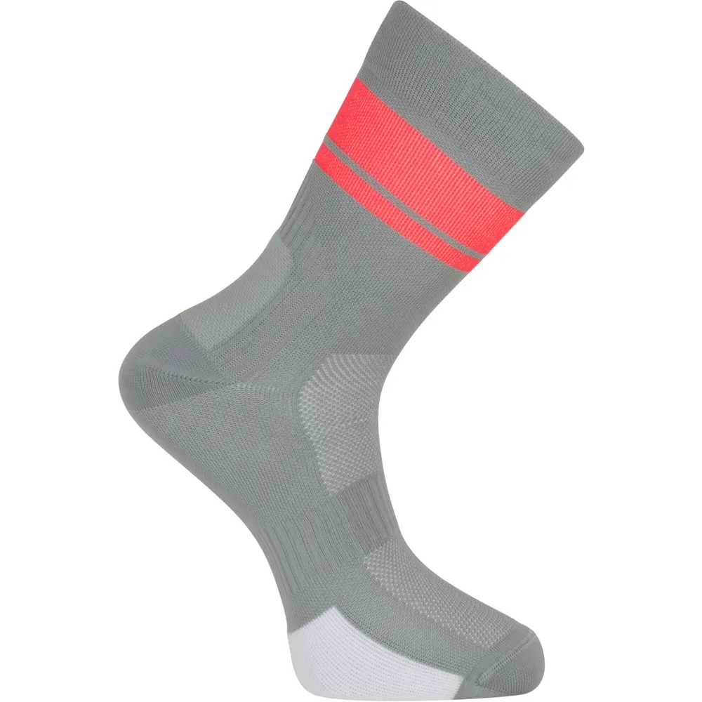 uPRISE Bikes Madison Flux Perform Socks - Ash Grey | Price match, 365 day returns, 18-Month Warranty, Finance Available & Free UK Delivery