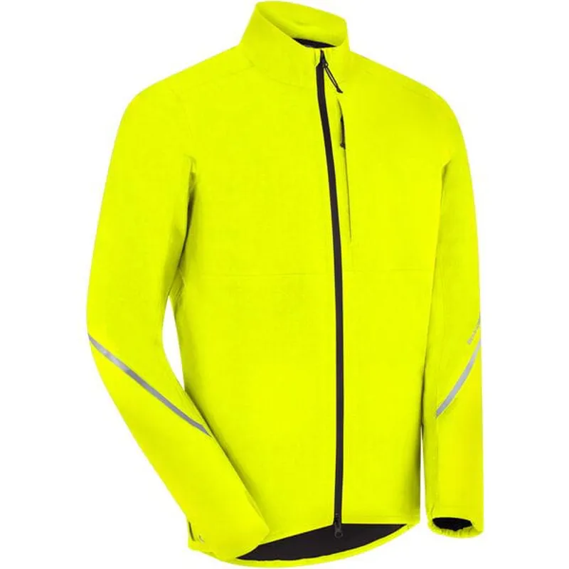 Madison Freewheel Waterproof Men's Jacket - Hi-Viz Yellow-1