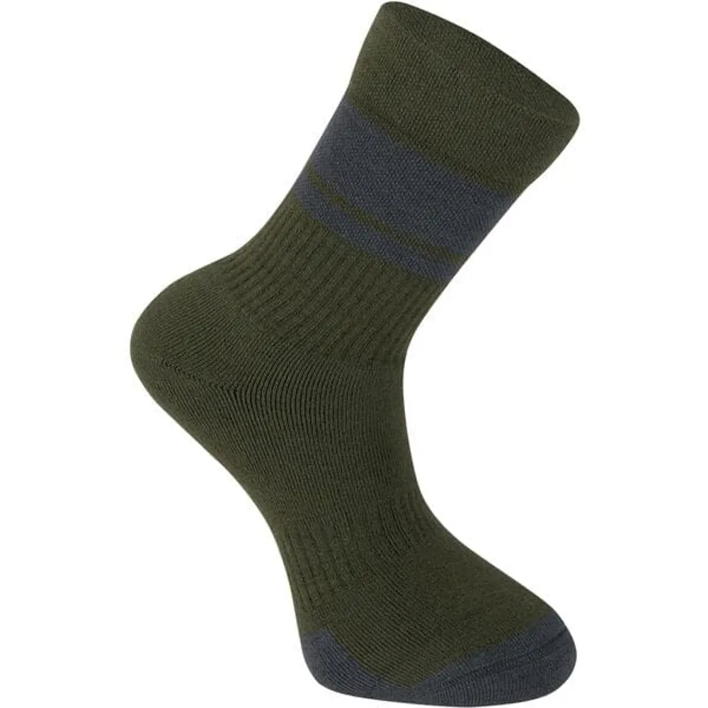 uPRISE Bikes Madison DTE Isoler Merino Winter Socks - Midnight Green | Price match, 365 day return s, 18-Month Warranty, Finance Available & Free UK Delivery