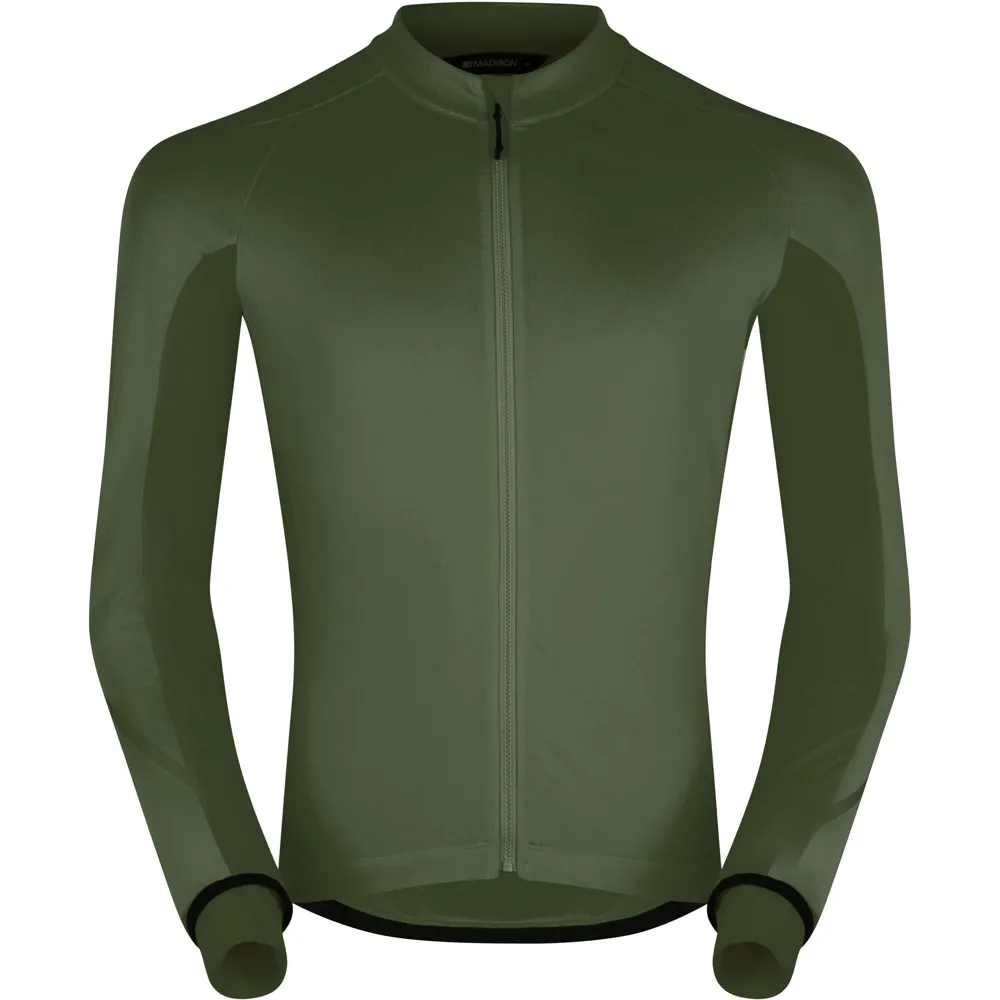 uPRISE Bikes Madison DTE Isoler Thermal Men's Jacket - Midnight Green | Price match, 365 day return s, 18-Month Warranty, Finance Available & Free UK Delivery