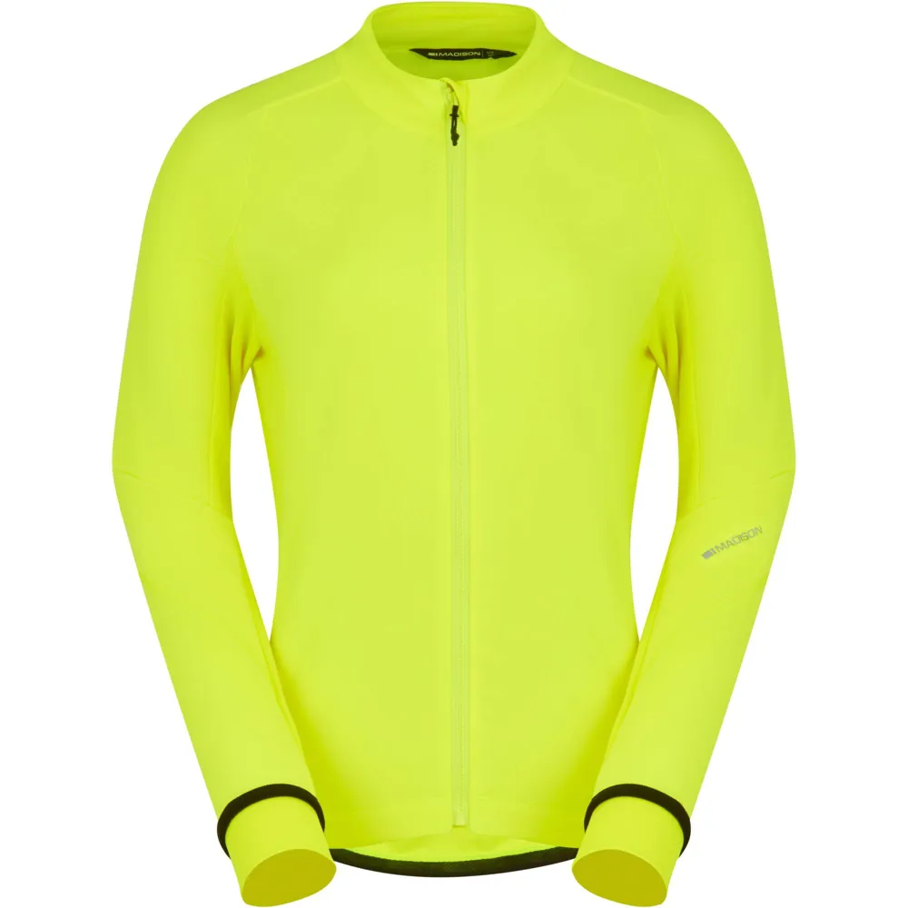 uPRISE Bikes Madison DTE Isoler Thermal Women's Jacket - Hi-Viz Yellow | Price match, 365 day return s, 18-Month Warranty, Finance Available & Free UK Delivery