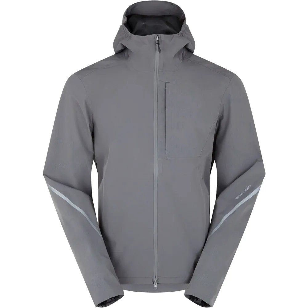 uPRISE Bikes Madison Roam Stellar Tech 2-Layer Men's Waterproof Jacket - Castle Grey | Price match, 365 day returns, 18-Month Warranty, Finance Available & Free UK Delivery
