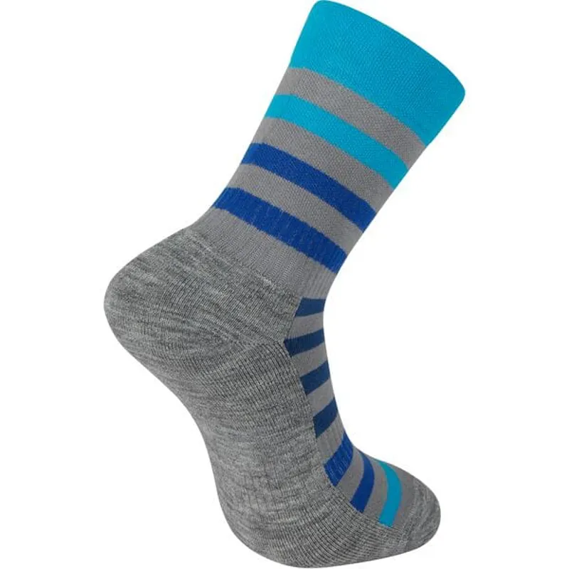 Madison Roam 4 Season Socks - Blue/Grey-1