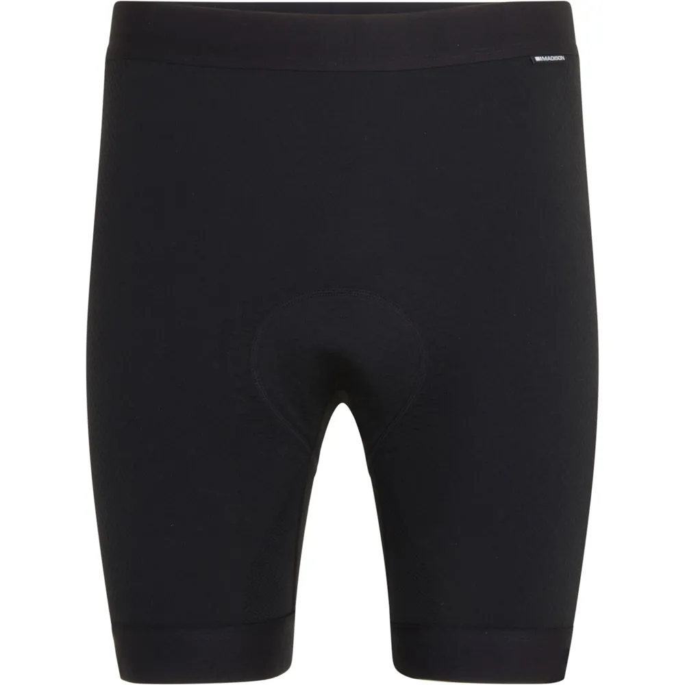uPRISE Bikes Madison Freewheel Men's MADKnit Gel Pad Liner Short - Black | Price match, 365 day return s, 18-Month Warranty, Finance Available & Free UK Delivery