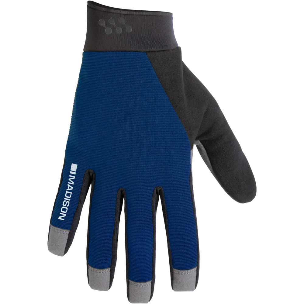 uPRISE Bikes Madison Freewheel Gel Pad Trail Gloves - Ink Navy | Price match, 365 day returns, 18-Month Warranty, Finance Available & Free UK Delivery