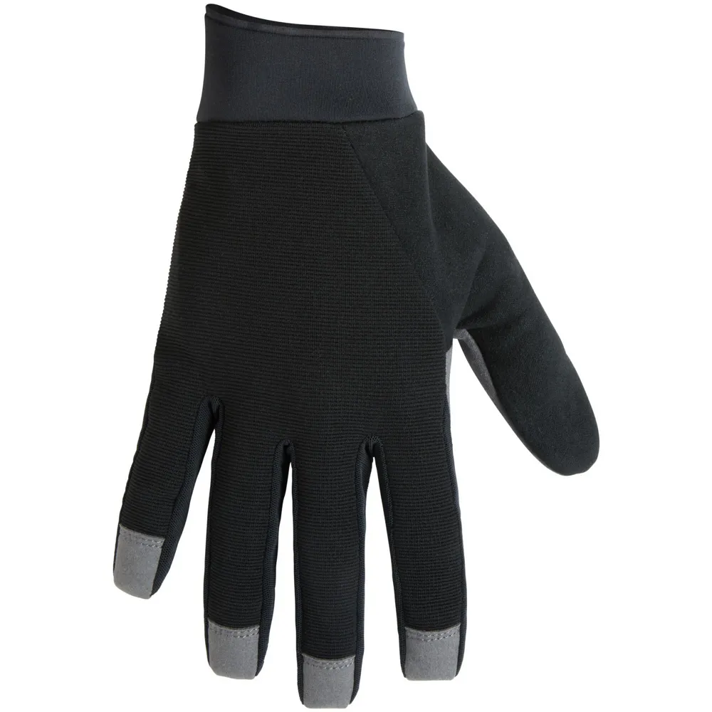 uPRISE Bikes Madison Freewheel Youth Gel Pad Trail Long Finger Gloves - Black | Price match, 365 day returns, 18-Month Warranty, Finance Available & Free UK Delivery