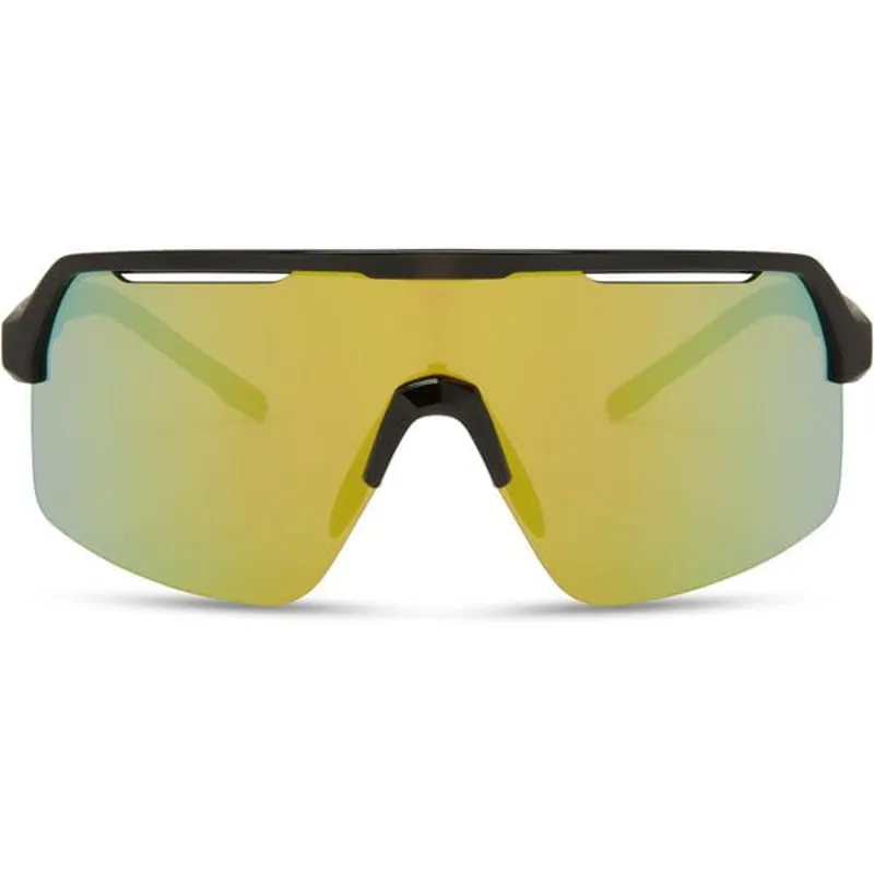 Madison Crypto Air Sunglasses - Gloss Black/Bronze Mirror Lens-3