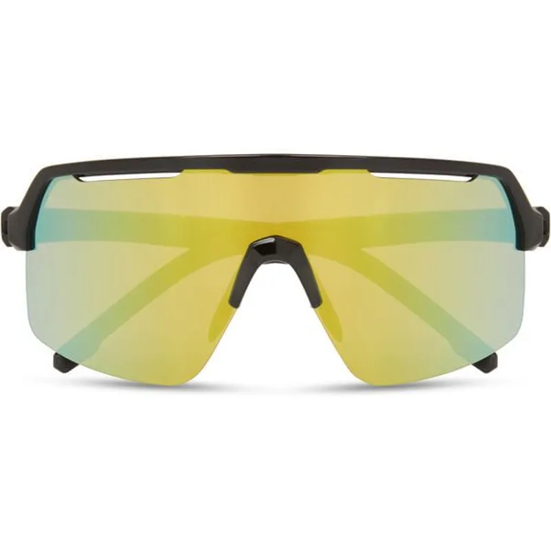 Madison Crypto Air Sunglasses - Gloss Black/Bronze Mirror Lens-4
