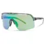 Madison Crypto Air Sunglasses - Crystal Smoke/Green Mirror Lens