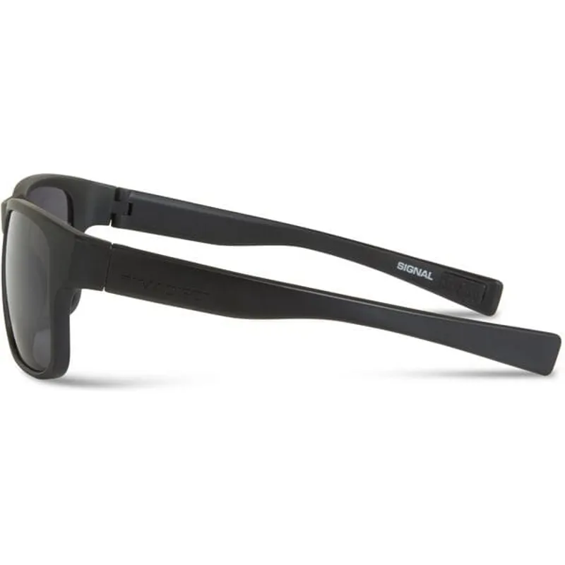 Madison Signal Sunglasses - Matt Black/Black Mirror Lens-1
