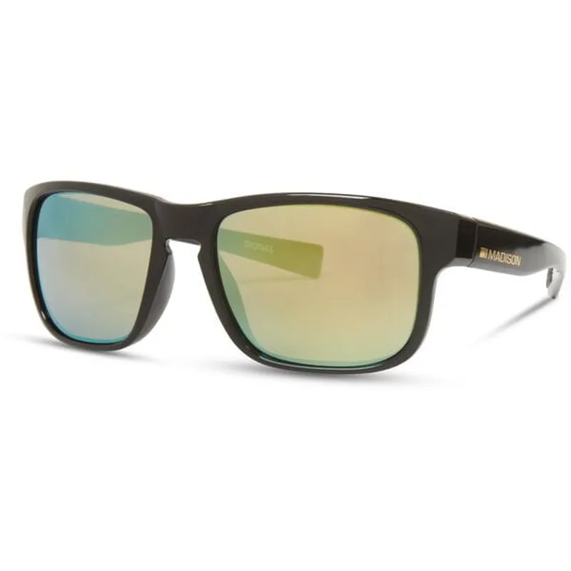 Madison Signal Sunglasses - Gloss Black/Bronze Mirror Lens
