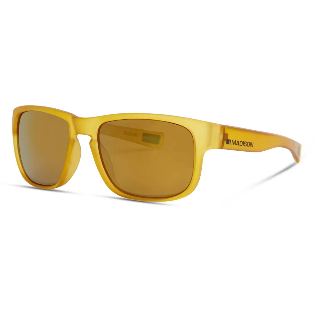 uPRISE Bikes Madison Signal Sunglasses - Tobacco Brown/Root Beer Brown Lens | Price match, 365 day returns, 18-Month Warranty, Finance Available & Free UK Delivery