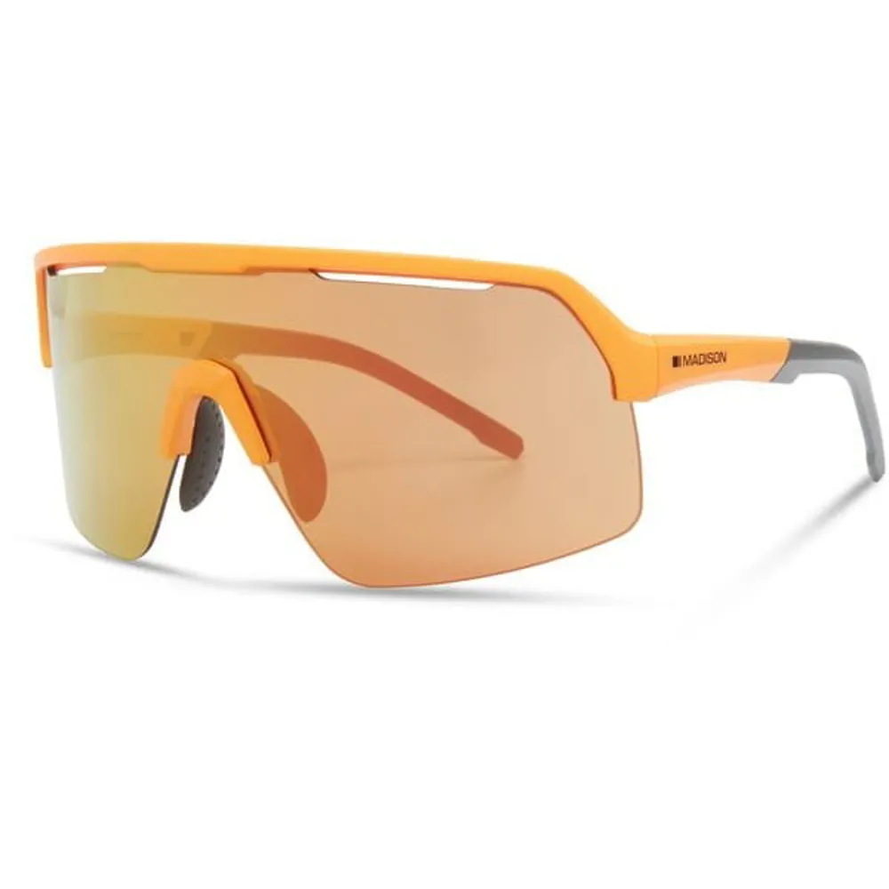 uPRISE Bikes Madison Crypto Air 3 Lens Pack Sunglasses - Mango Orange | Price match, 365 day returns, 18-Month Warranty, Finance Available & Free UK Delivery