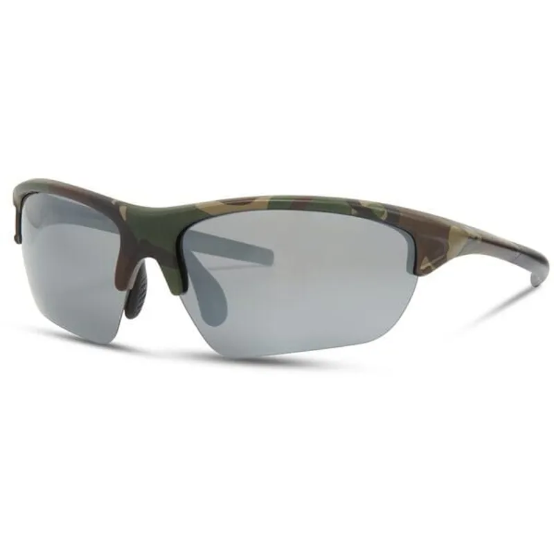 Madison Mission 3 Polarised Lens Pack Sunglasses - Green Camo