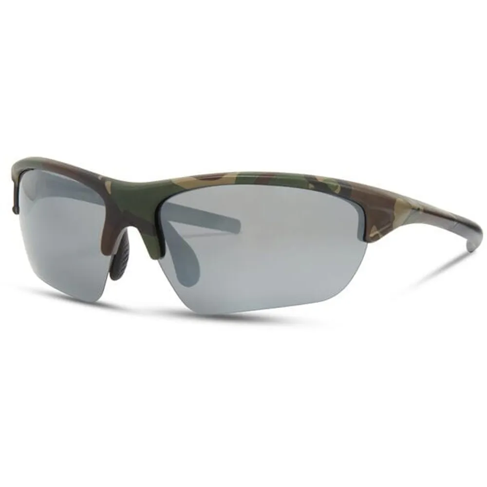 uPRISE Bikes Madison Mission Sunglasses - 3 Pack - Green Camo - Bronze/Amber/Clear Lens | Price match, 365 day return s, 18-Month Warranty, Finance Available & Free UK Delivery