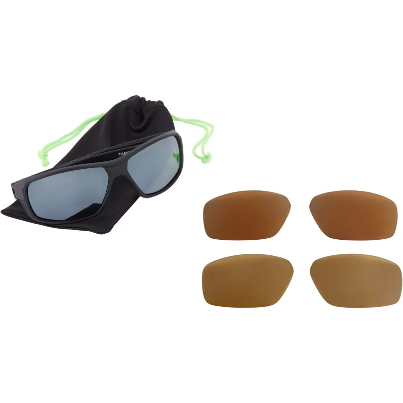 Madison Target 3 Polarised Lens Pack Sunglasses - Black-4