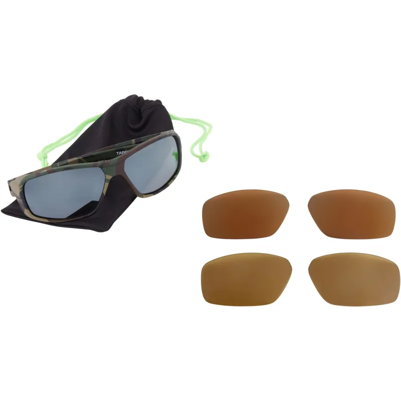 Madison Target 3 Polarised Lens Pack Sunglasses - Camouflage-4