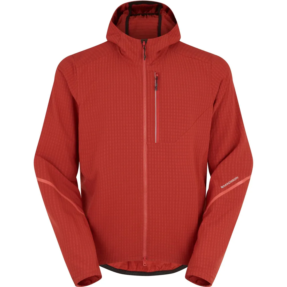 uPRISE Bikes Madison Roam Thermal Trail Men's Jacket - Mineral Red | Price match, 365 day return s, 18-Month Warranty, Finance Available & Free UK Delivery
