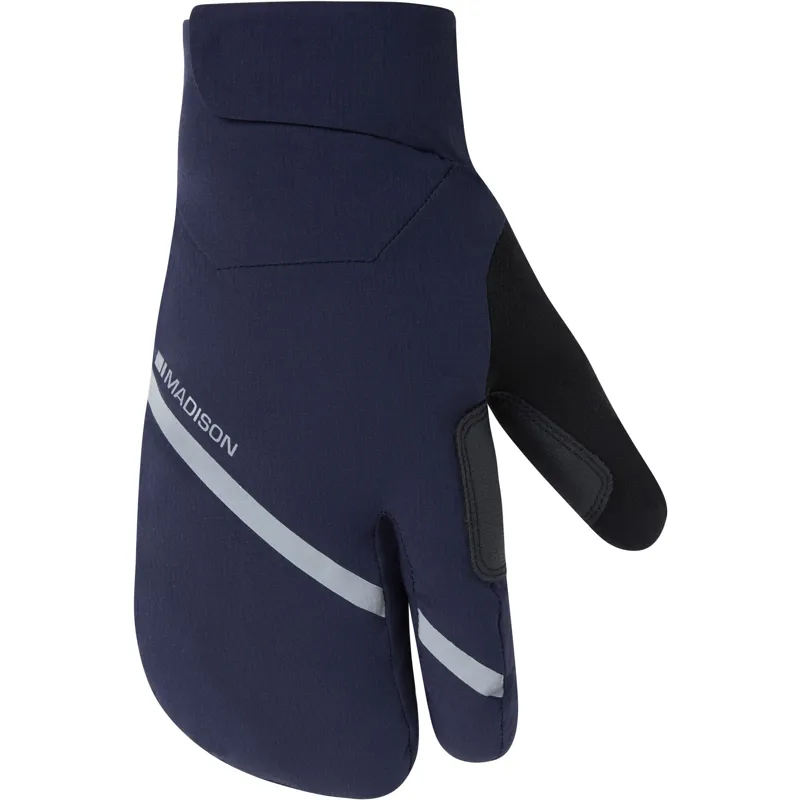 Madison DTE Waterproof Primaloft Thermal 1-1-3 Long Finger Gloves - Ink Navy