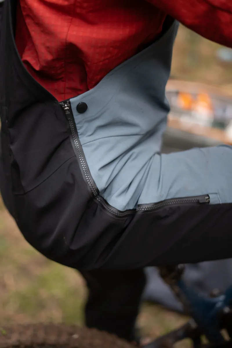 Madison DTE 4 Season DWR Men's Bib Trousers - Airforce Grey/Black-5