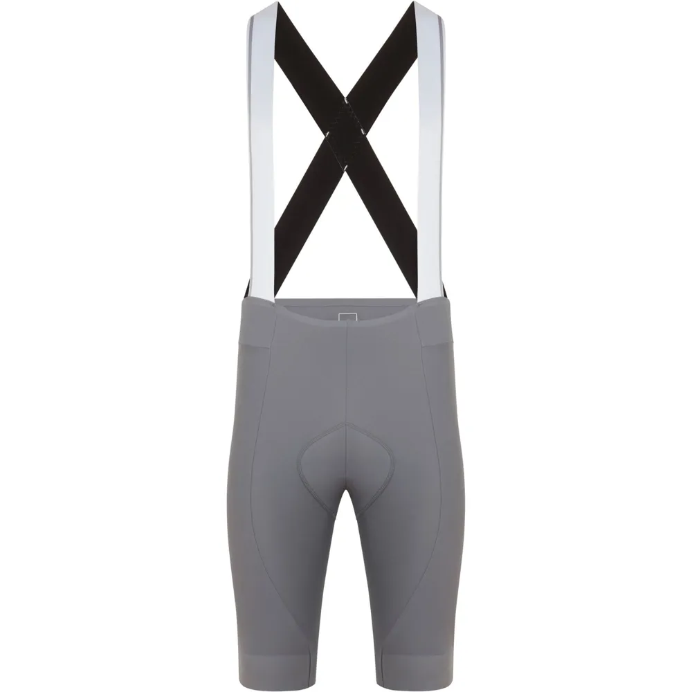 uPRISE Bikes Madison Flux EIT Pad Lycra Men's Bib Shorts - Steel Grey | Price match, 365 day returns, 18-Month Warranty, Finance Available & Free UK Delivery