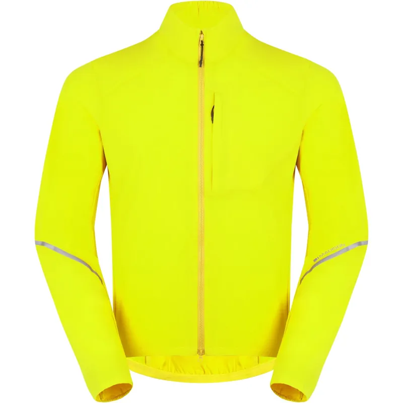 Madison Freewheel Windproof Packable Men's Jacket - Hi Viz Yellow