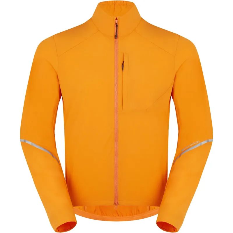 Madison Freewheel Windproof Packable Men's Jacket - Mango Orange