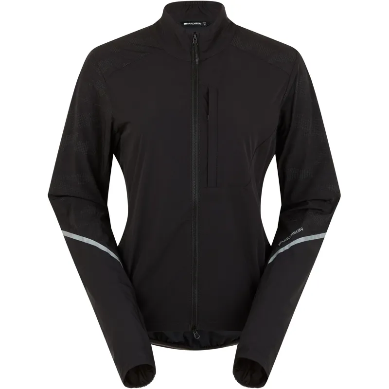 Madison Freewheel Stellar Tech Windproof Packable Women's Jacket - Black