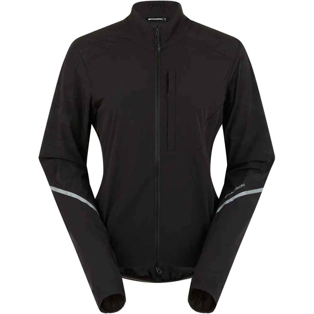 uPRISE Bikes Madison Freewheel Stellar Tech Windproof Packable Women's Jacket - Black | Price match, 365 day returns, 18-Month Warranty, Finance Available & Free UK Delivery