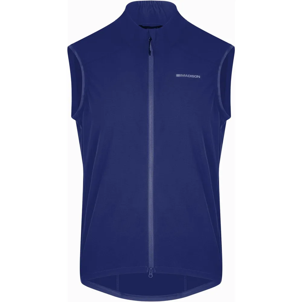 uPRISE Bikes Madison Freewheel Windproof Packable Men's Gilet - Ink Navy | Price match, 365 day returns, 18-Month Warranty, Finance Available & Free UK Delivery