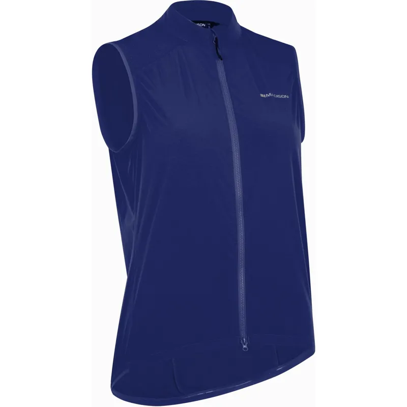 Madison Freewheel Windproof Packable Women's Gilet - Ink Navy-1