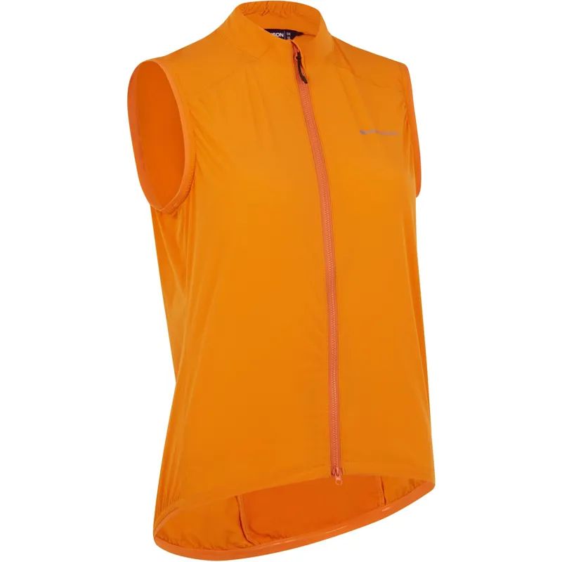 Madison Freewheel Windproof Packable Women's Gilet - Mango Orange-1