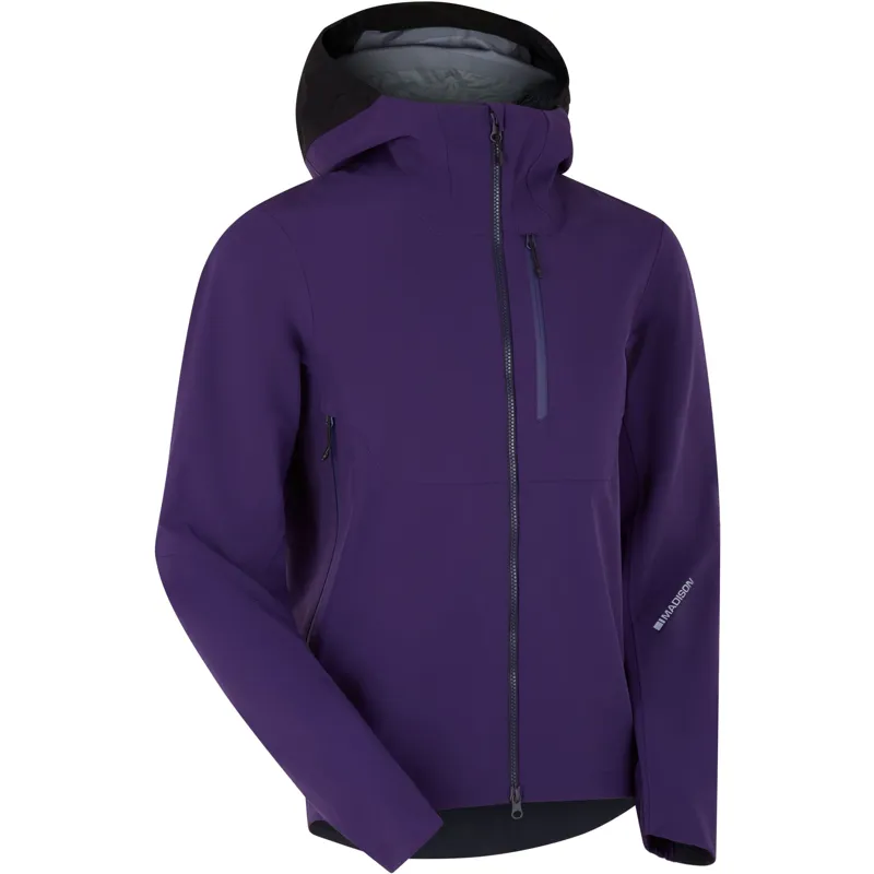 Madison DTE 3-Layer Men's Waterproof Jacket - Plasma Purple-1