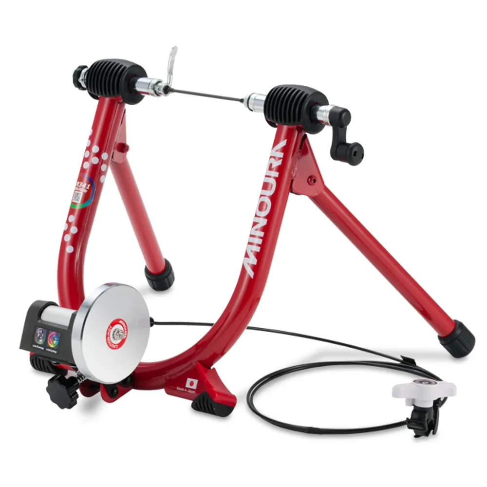 uPRISE Bikes Minoura LR341 Turbo Trainer - Red - One Size | Price match, 365 day return s, 18-Month Warranty, Finance Available & Free UK Delivery