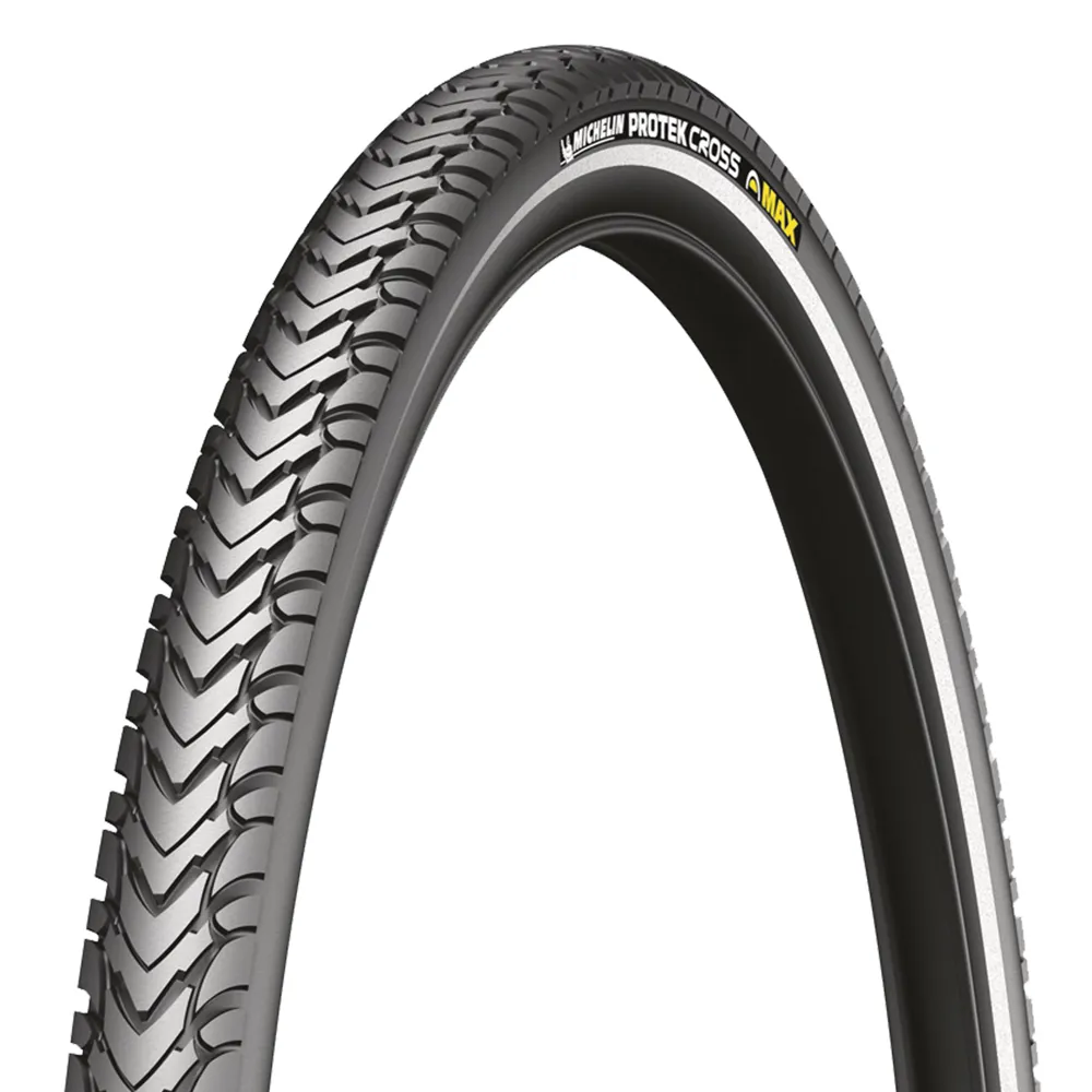 uPRISE Bikes Michelin Protek Cross Max Hybrid Tyre - Black | Price match, 365 day return s, 18-Month Warranty, Finance Available & Free UK Delivery