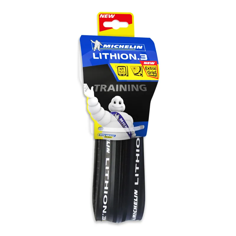 Michelin Lithion 3 Tyre - 700c - Black-1